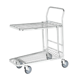 Einkaufswagen - Boden verstellbar oder klappbar - 300 kg...