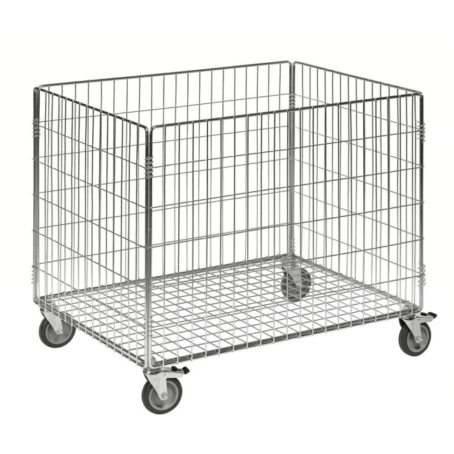 Gitterwagen Kastenwagen - 835 x 625 x 740 mm - 100 kg Traglast - verzinkt