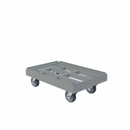 Transportroller Classic - 410 x 610 x 190 mm - 300 kg - Rahmen offen - HDPE