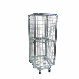 Nestbarer Rollbehälter ADB 5-seitig - 725 x 820 x 1890 mm -  500 kg Tragkraft