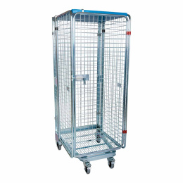 Nestbarer Rollbehälter ADB 5-seitig - 725 x 820 x 1890 mm -  500 kg Tragkraft