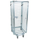 Nestbarer Rollbehälter ADB 5-seitig - 725 x 820 x 1890 mm -  500 kg Tragkraft