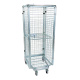 Nestbarer Rollbehälter ADB 5-seitig - 725 x 820 x 1890 mm -  500 kg Tragkraft