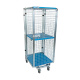 Nestbarer Rollbehälter ADB 5-seitig - 725 x 820 x 1890 mm -  500 kg Tragkraft