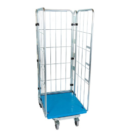 Nestbarer Rollbehälter 3-seitig oder 4-seitig - bis 1540 mm Nutzhöhe - 500 kg