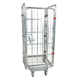 Nestbarer Rollbehälter 3-seitig oder 4-seitig - bis 1540 mm Nutzhöhe - 500 kg