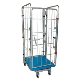 Nestbarer Rollbehälter 3-seitig oder 4-seitig - bis 1540 mm Nutzhöhe - 500 kg