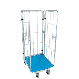 Nestbarer Rollbehälter 3-seitig oder 4-seitig - bis 1540 mm Nutzhöhe - 500 kg