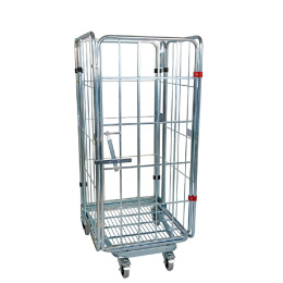 Nestbarer Rollbehälter 3-seitig oder 4-seitig - bis 1540 mm Nutzhöhe - 500 kg