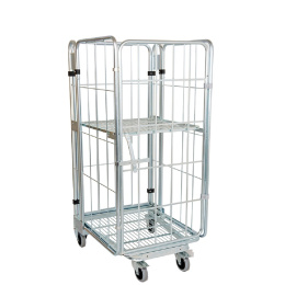 Nestbarer Rollbehälter 3-seitig oder 4-seitig - bis 1540 mm Nutzhöhe - 500 kg