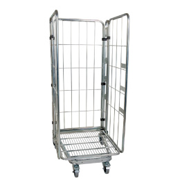 Nestbarer Rollbehälter 3-seitig oder 4-seitig - bis 1540 mm Nutzhöhe - 500 kg