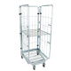 Nestbarer Rollbehälter 3-seitig oder 4-seitig - bis 1540 mm Nutzhöhe - 500 kg