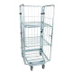Nestbarer Rollbehälter 3-seitig oder 4-seitig - bis 1540 mm Nutzhöhe - 500 kg