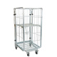 Nestbarer Rollbehälter 3-seitig oder 4-seitig - bis 1540 mm Nutzhöhe - 500 kg