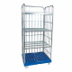 Rollregal 3-seitig - 3 Zwischenböden - 815 x 724 x 1790 mm - 500 kg - Stahl