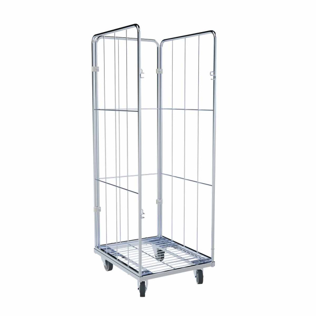 Wäschewagen schmal 3- oder 4-seitig - 600 x 720 mm - bis 1730 mm Höhe - 400 kg