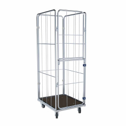 Wäschewagen schmal 3- oder 4-seitig - 600 x 720 mm - bis 1730 mm Höhe - 400 kg