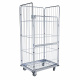 Wäschewagen Vorderwand klappbar - 4-seitig - 850 x 630 x 1750 mm - 500 kg