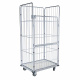 Wäschewagen Vorderwand klappbar - 4-seitig - 850 x 630 x 1750 mm - 500 kg
