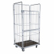 Wäschewagen Vorderwand klappbar - 4-seitig - 850 x 630 x 1750 mm - 500 kg