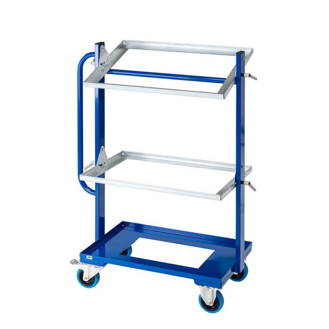 Kistenwagen Regalwagen für Euroboxen 800 x 415 x 1.100 mm, 150 kg