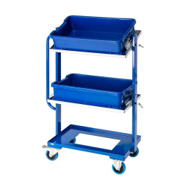 Kistenwagen Regalwagen für Euroboxen 800 x 415 x 1.100 mm, 150 kg