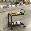 Tischwagen Design mit Softgrip - Traglast 150 kg, schwarz