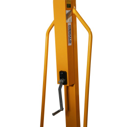 Ergonomischer Hubtisch Minilift mit Seilwinde 200 kg, 1.500 mm Hubhöhe