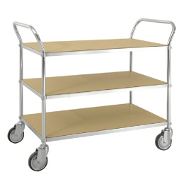 ESD-Tischwagen 250 kg mit 3 Böden, LxBxH 1.070 x 585...