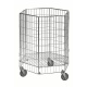 Gitterwagen Sammelbehälter 60 kg, LxBxH 700 x 700 x 900 mm, verzinkt