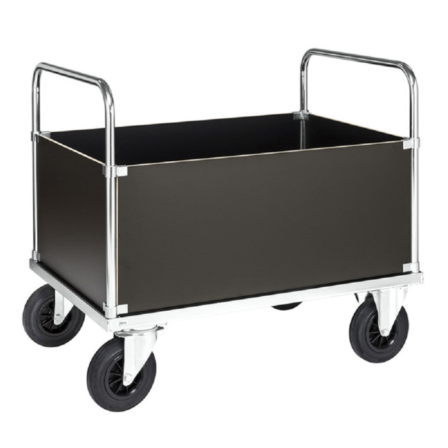 Vierwandwagen Kofferwagen 1.200 x 800 x 900 mm, 500 kg - verzinkt