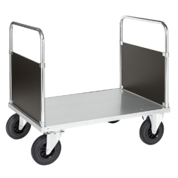 Doppel-Stirnwandwagen Blechboden 1000 x 700 x 900 mm, 500...