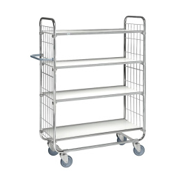 Kommissionierwagen mit 4 Böden, 945 x 470 x 1.590...