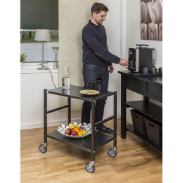 Tischwagen mit 2 Böden 690 x 430 x 750 mm, 150 kg -...