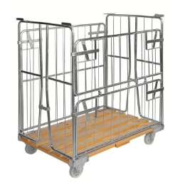Gitterrollwagen 4 Seiten 1.200x800x1.420 mm, 500 kg...