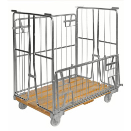 Gitterrollwagen 4 Seiten 1.200x800x1.420 mm, 500 kg...