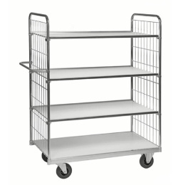 Kommissionierwagen 300 kg, 4 Böden, 1.390  x 650 x...