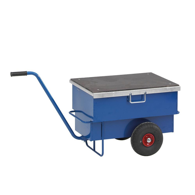 Werkzeugwagen Handwagen 250 kg, 940 x 620 x 610 mm, 160 Liter, blau