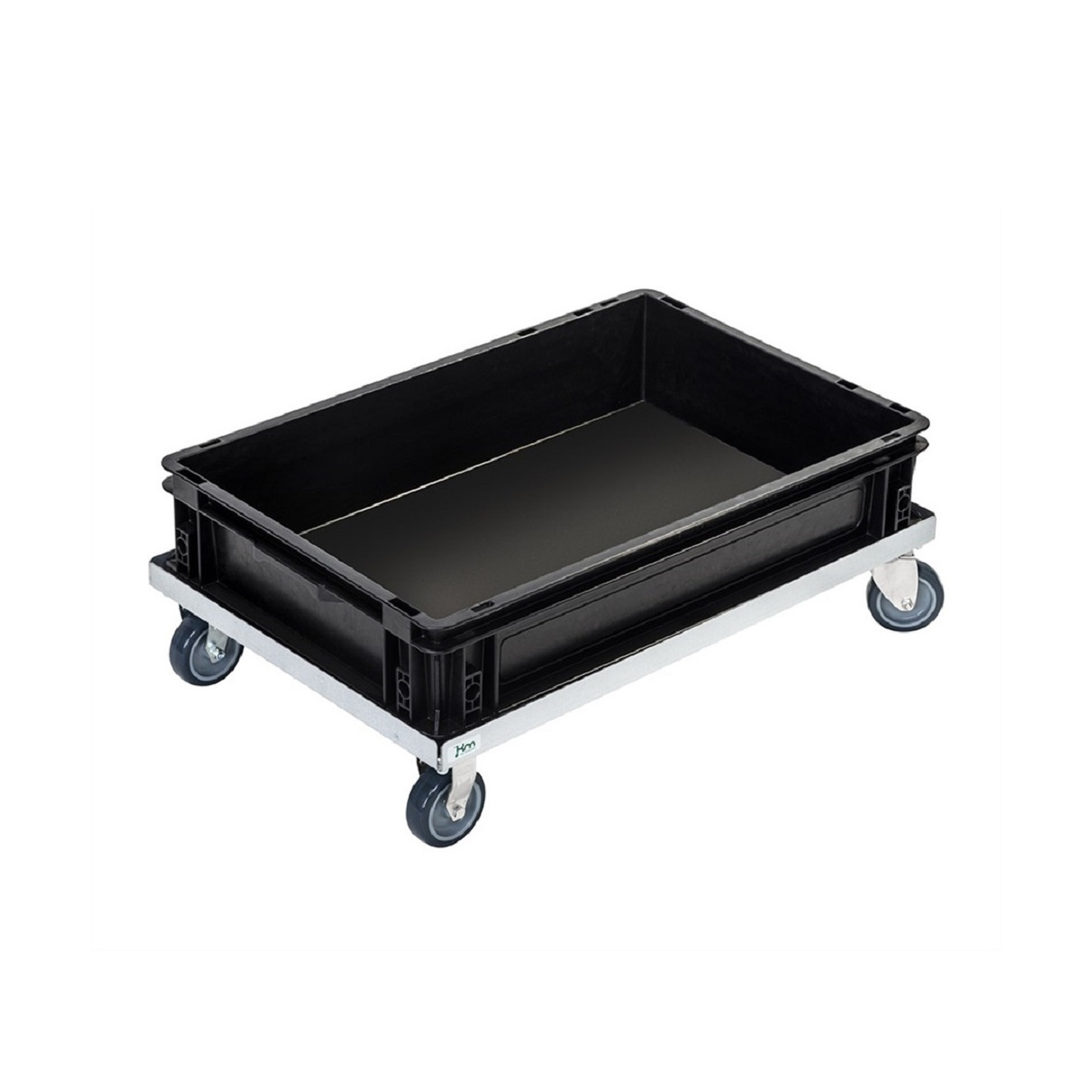 3 Logistikroller Für 600x400 Mm Behälter - 250 Kg Tragkraft