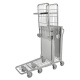 Einkaufswagen, Boden autom. verstellbar, 960 x 525 x 1.030 mm, 300 kg
