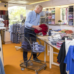 C-Line Einkaufswagen, 2 Böden, 685 x 450 x 1.000 mm,...