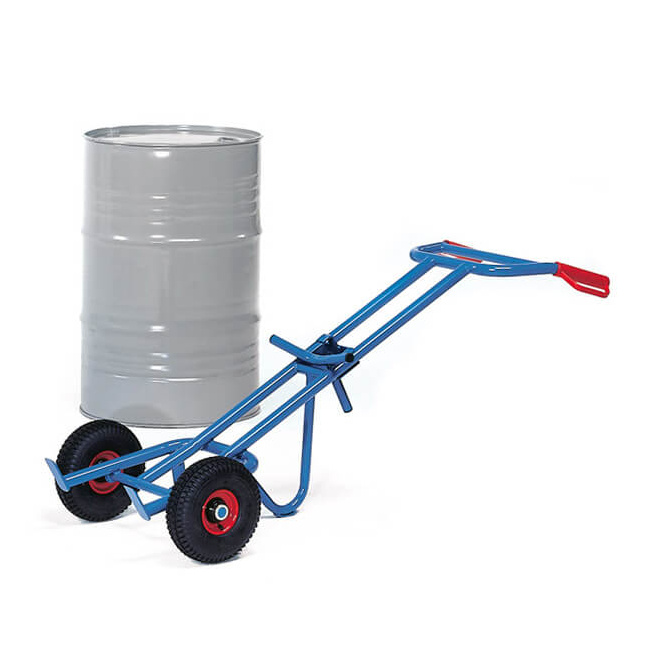Fetra Fasskarre 300 kg für 200 Liter Fässer, Luftreifen
