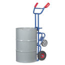 Fetra Fasskarre mit Stützrad 300 kg für 200 Liter Fässer, Vollgummireifen
