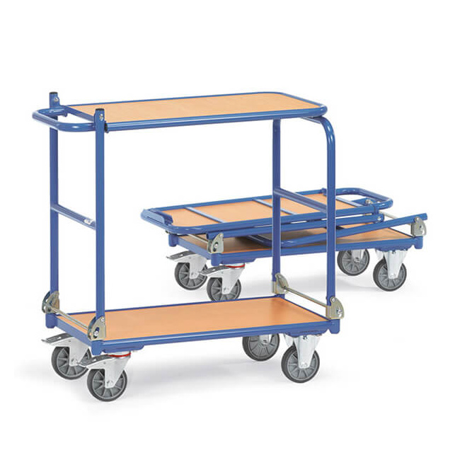 Fetra Klapptischwagen 250 kg Ladefläche LxB 900 x 600 mm