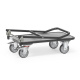 Fetra Klappwagen 250 kg Ladefläche LxB 900 x 600 mm - Grey Edition
