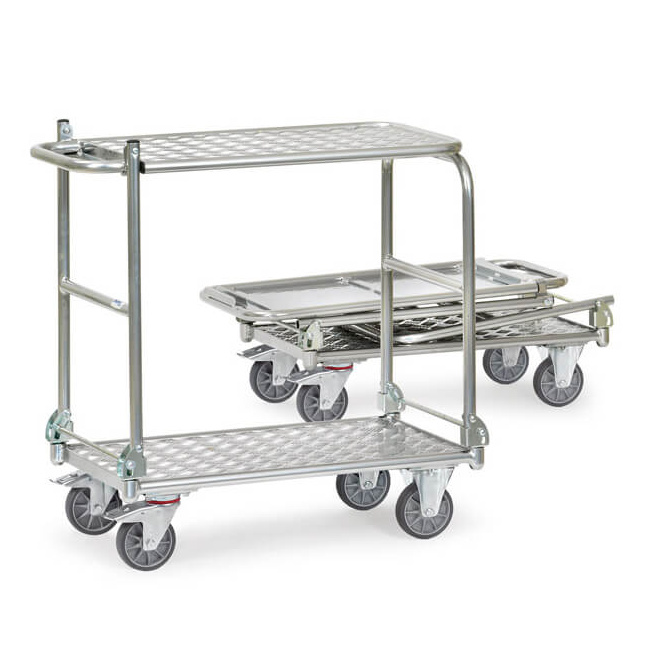 Fetra Alu-Klapptischwagen 200 kg Ladefläche LxB 720 x 450 mm