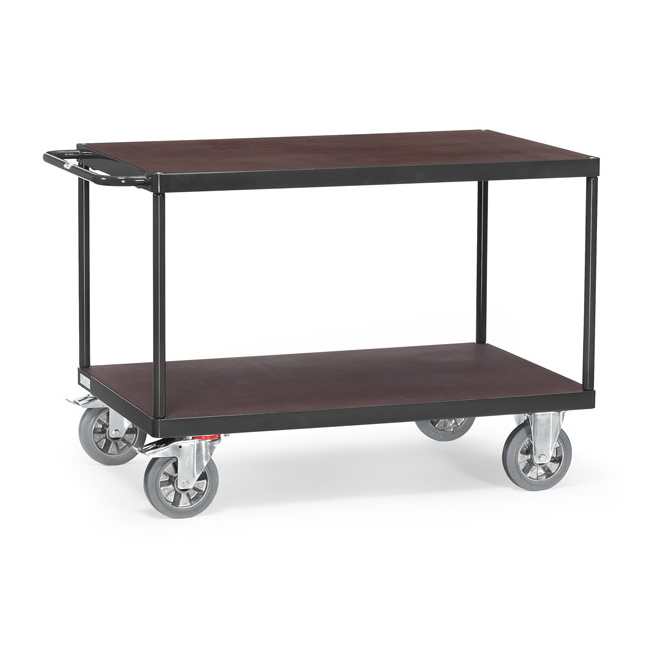Fetra Tischwagen 1.200 kg LxB 2.000 x 800 mm, 2 Böden - Grey Edition