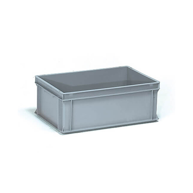 Fetra Eurokasten LxBxH 600 x 400 x 220 mm, grau