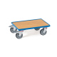 Fetra Eurokasten-Roller 250 kg Ladefläche L x B 610 x 410 mm