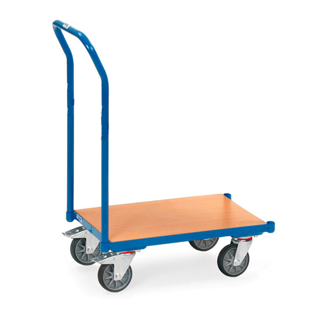 Fetra Eurokasten-Roller 250 kg Ladefläche L x B 610 x 410 mm